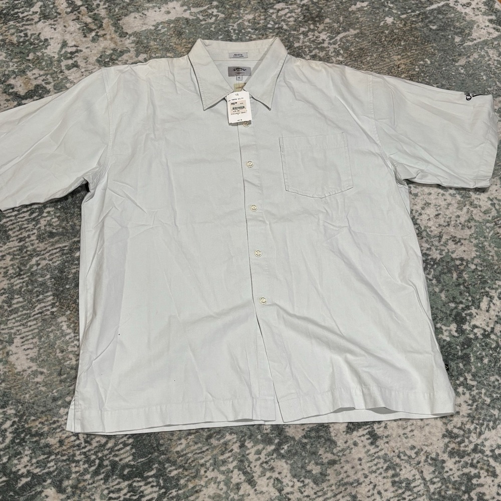 Vintage Callaway Golf XL Button Up Shirt NEW Carlsbad CA